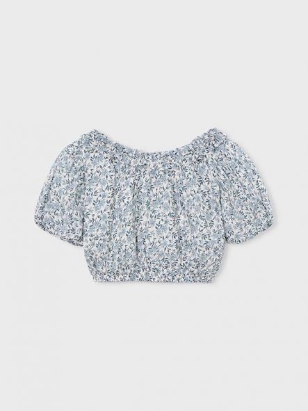 Mayoral Top Dobby Estampado 26-03026-030 Celeste [3]