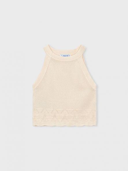 Mayoral Top Tricot 26-03027-044  Garbanzo