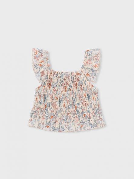 Mayoral Top Bambula Estampado 26-03028-051 Salmon [2]