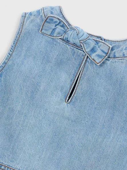 Mayoral Top Denim Fluido 26-03030-054 Claro [5]