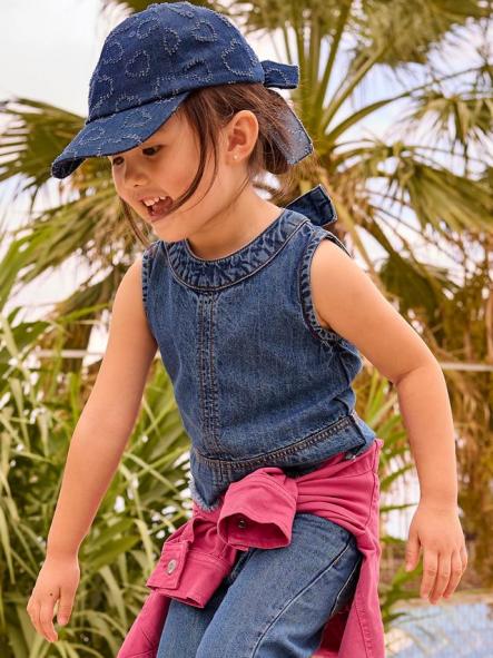 Mayoral Top Denim Fluido 26-03030-055 Oscuro