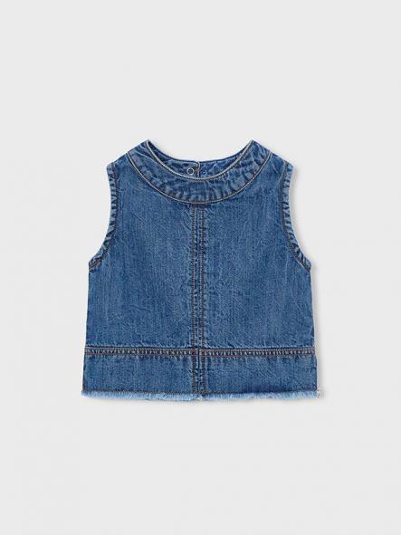 Mayoral Top Denim Fluido 26-03030-055 Oscuro [1]