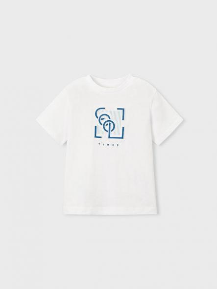 Mayoral Camiseta m/c Embossed 26-03058-020 Blanco [2]