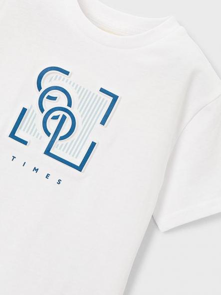 Mayoral Camiseta m/c Embossed 26-03058-020 Blanco [4]