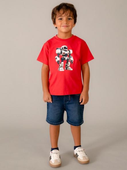 Mayoral Set 2 Camisetas m/c 26-03063-062 Tomate [1]