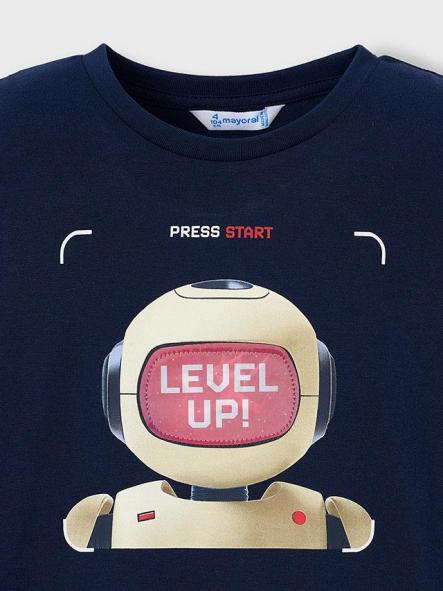 Mayoral Camiseta M/C Lenticular 26-03065-040 Marino [2]