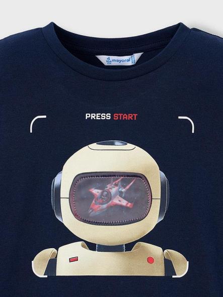 Mayoral Camiseta M/C Lenticular 26-03065-040 Marino [3]