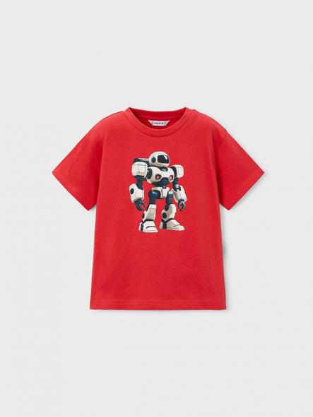 Mayoral Camiseta m/c Robot 26-03066-043 Tomate [2]