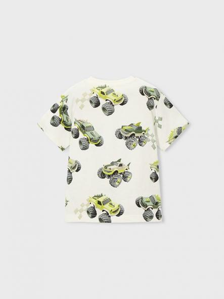 Mayoral Camiseta m/c Estampada 26-03068-067 Coches [3]