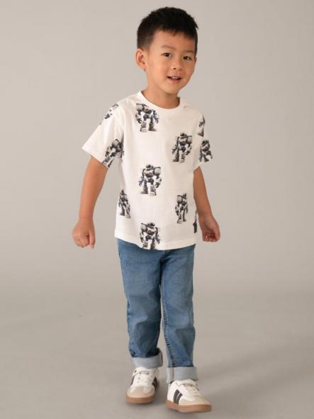 Mayoral Camiseta m/c Estampada 26-03068-068 Robots [2]