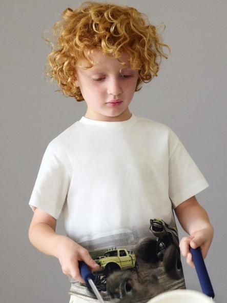 Mayoral Camiseta m/c Print Posicionado 26-03071-057 Coches