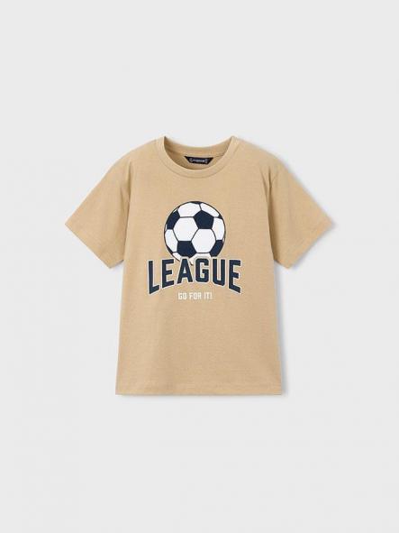 Mayoral Camiseta M/C "League" 26-03074-071 Nuez [0]