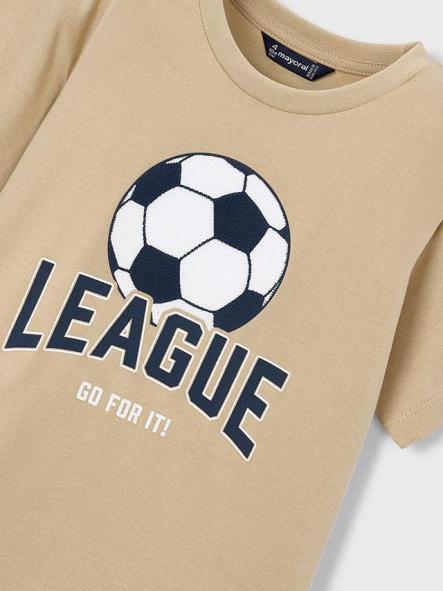 Mayoral Camiseta M/C "League" 26-03074-071 Nuez [2]