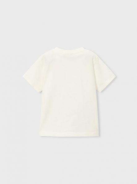 Mayoral Camiseta m/c Zapatillas 26-03075-074 Nata [2]