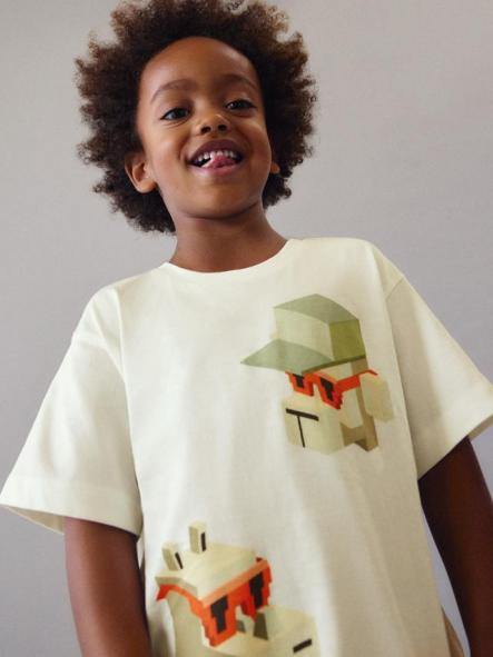 Mayoral Camiseta M/C Mix And Match 26-03078-072 Nata