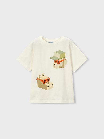 Mayoral Camiseta M/C Mix And Match 26-03078-072 Nata [1]