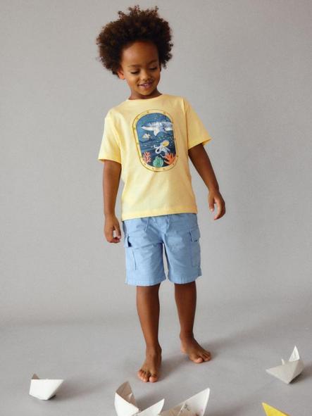 Mayoral Camisa m/c  Ventana 26-03079-087 Lemon [1]