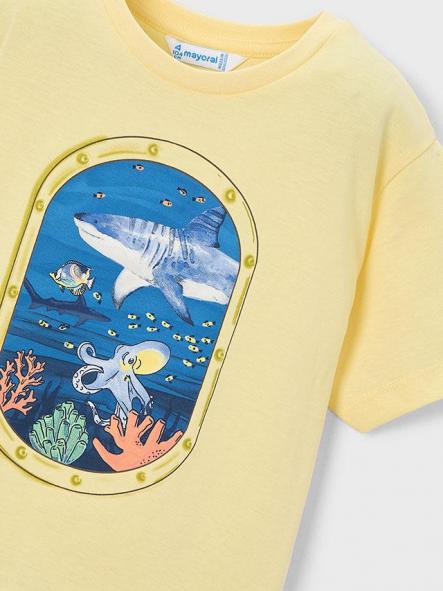 Mayoral Camisa m/c  Ventana 26-03079-087 Lemon [4]