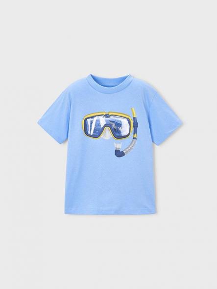 Mayoral Camiseta M/C Trampantojo 26-03081-012 Celeste