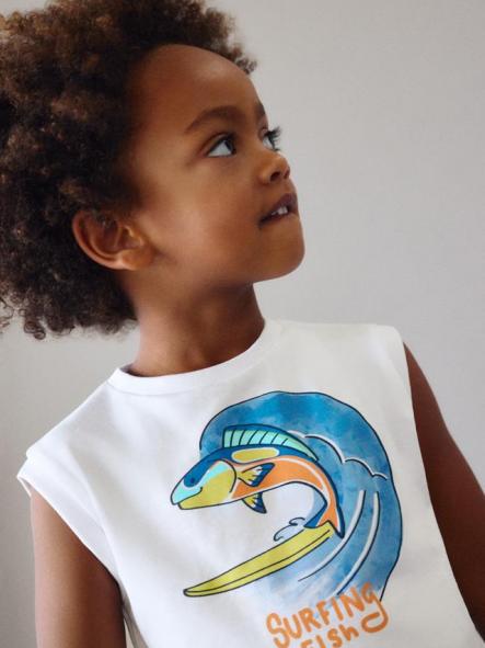 Mayoral Camiseta Tirantes 26-03085-080 Blanco