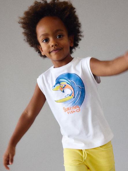 Mayoral Camiseta Tirantes 26-03085-080 Blanco [1]