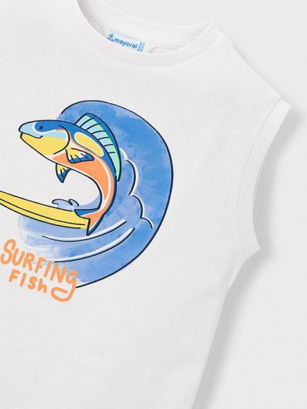 Mayoral Camiseta Tirantes 26-03085-080 Blanco [5]