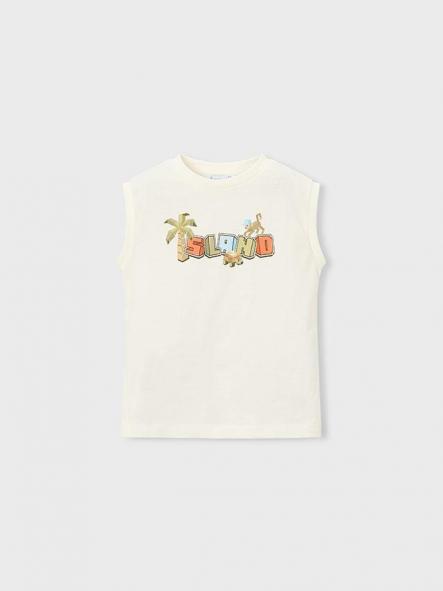 Mayoral Camiseta Tirantes 26-03085-081 Nata