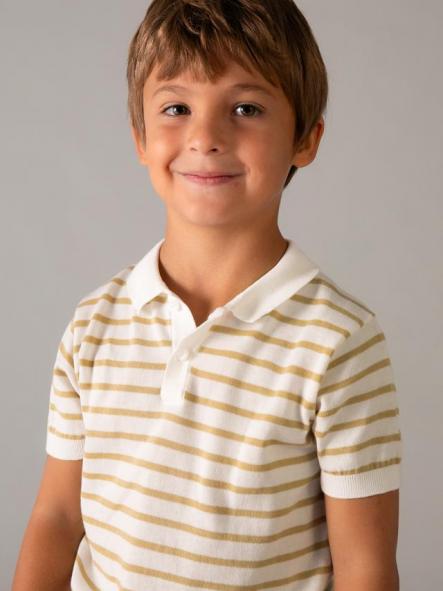 Mayoral Polo m/c Tricot 26-03106-090 Nata [1]