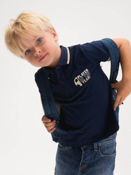 Mayoral Polo m/c Print Espalda 26-03108-061 Marino