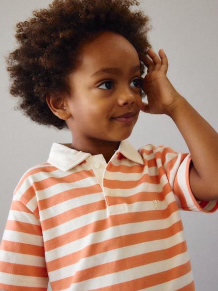 Mayoral Polo M/C Rayas 26-03110-045 Naranja [1]