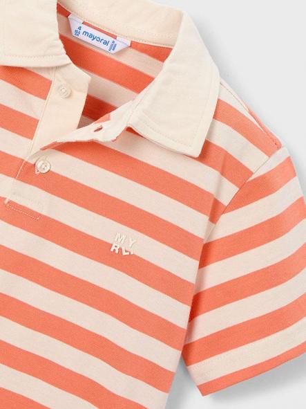 Mayoral Polo M/C Rayas 26-03110-045 Naranja [5]