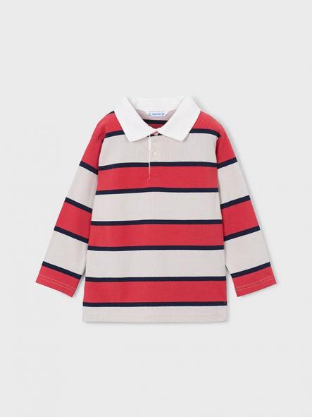 Mayoral Polo m/l Rayas 26-03111-091 Tomate [3]