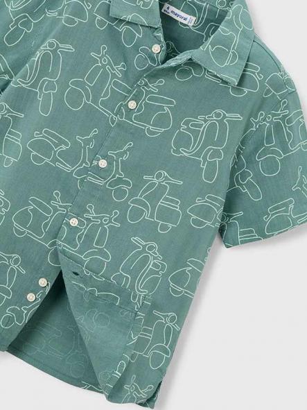 Mayoral Camisa m/c  Estampada 26-03115-026 Alga [5]
