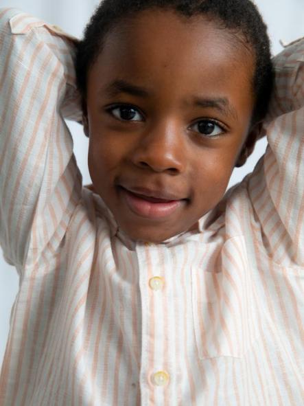 Mayoral Camisa m/c Lino Cuello camisero 26-03119-036 Peach [1]