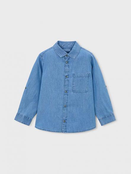 Mayoral Camisa m/l  Denim 26-03122-005 Medio
