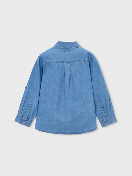 Mayoral Camisa m/l  Denim 26-03122-005 Medio [1]