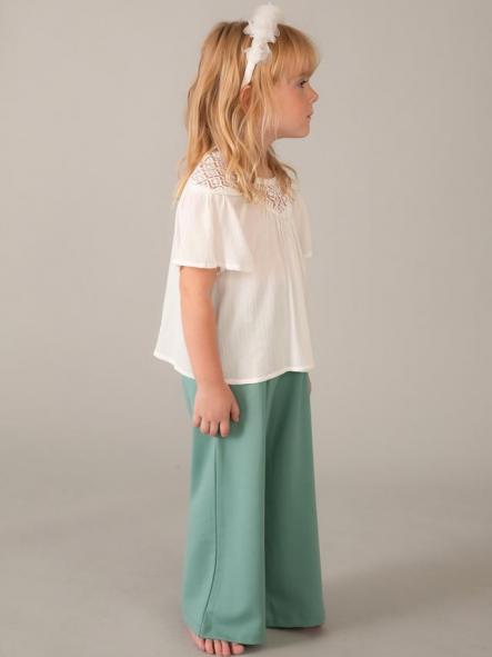 Mayoral Blusón Combinado Guipur 26-03197-034 Nata [2]