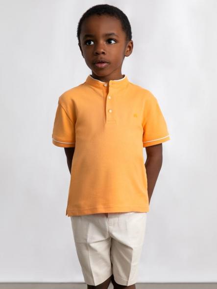 Mayoral Bermuda Lino Suiting 26-03201-046 Avena Mez