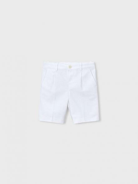 Mayoral Bermuda Lino Suiting 26-03201-048 Blanco [1]