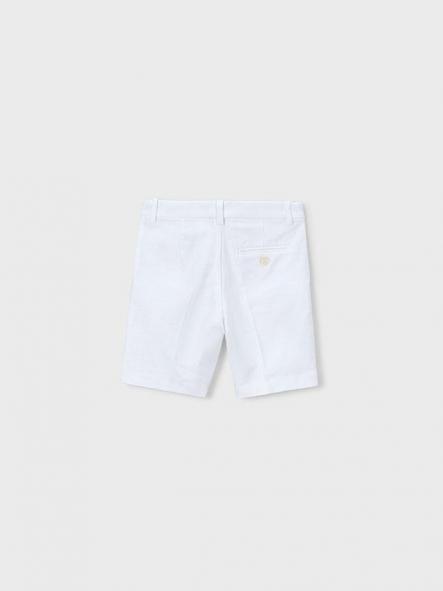 Mayoral Bermuda Lino Suiting 26-03201-048 Blanco [2]