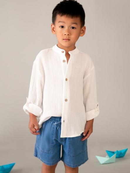 Mayoral Bermuda Denim Fluida  26-03204-005 Medio