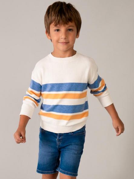 Mayoral Bermuda Soft Denim 5b 26-03205-027 Medio