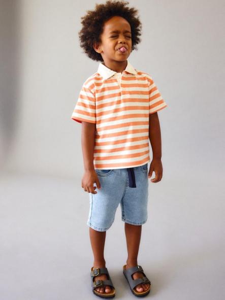 Mayoral Bermuda Soft Denim Jogger 26-03210-076 Claro