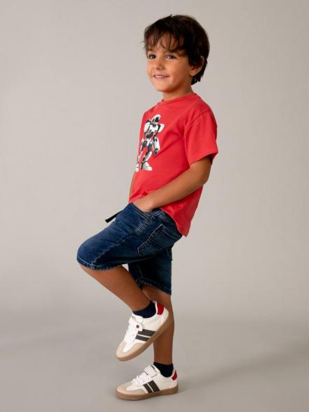 Mayoral Bermuda Soft Denim Jogger 26-03210-077 Oscuro