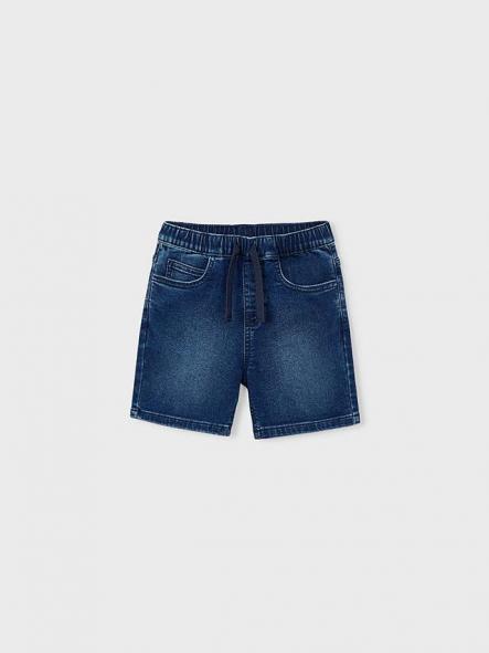 Mayoral Bermuda Soft Denim Jogger 26-03210-077 Oscuro [3]