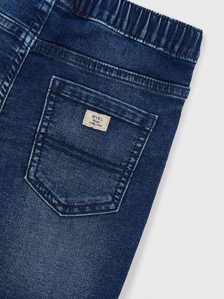 Mayoral Bermuda Soft Denim Jogger 26-03210-077 Oscuro [5]