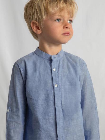 Mayoral Conjunto Bermuda Lino Suiting 26-03216-010 Añil [1]