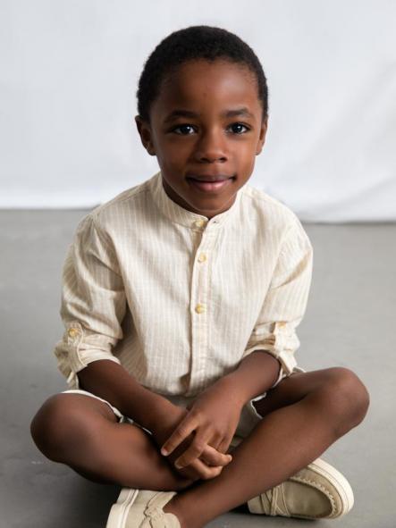 Mayoral Conjunto Bermuda Lino Suiting 26-03216-011 Avena