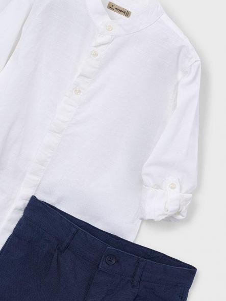 Mayoral Conjunto Bermuda Lino Suiting 26-03216-012 Atlantico  [2]