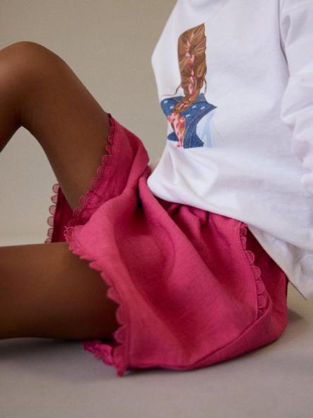 Mayoral Pantalon Corto Puntillas 26-03222-046 Petalo [1]